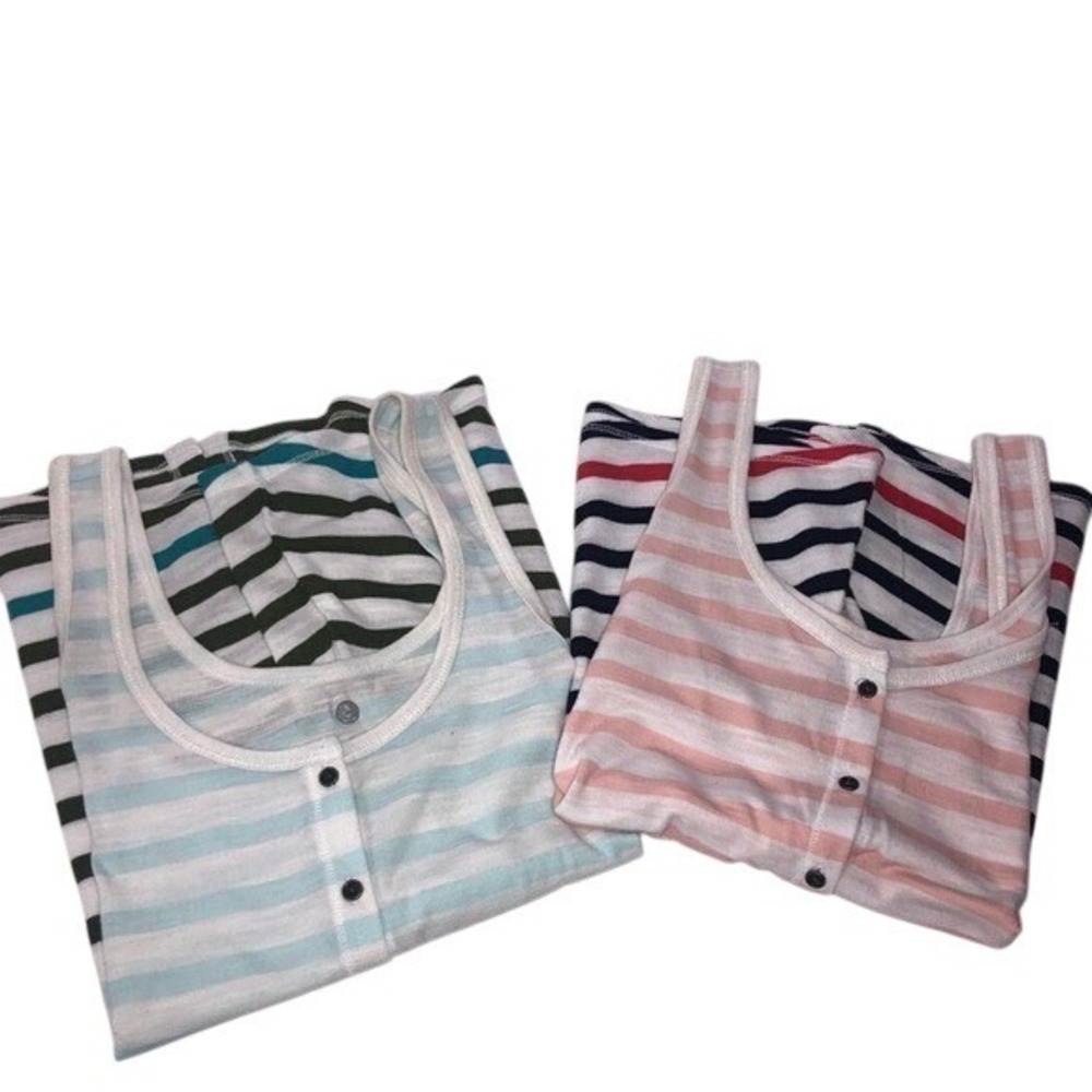SO 2 Women's Stripped Tanks Tops Size Medium